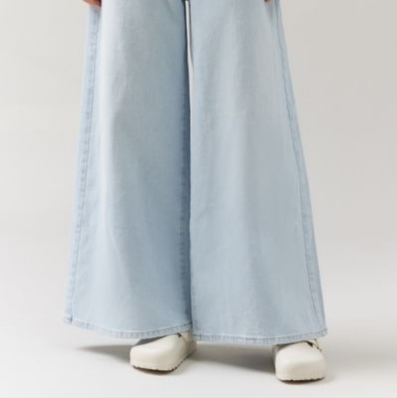 Urban outfitters BDG JOEY JEANS!! A-Line Wide-Leg Jean Size 25 worn 1 x - Picture 3 of 4